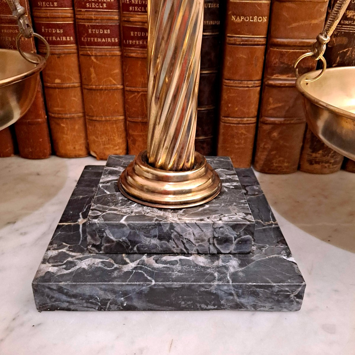 Balance Beam On Marble Base, Height 56 Cm-photo-2