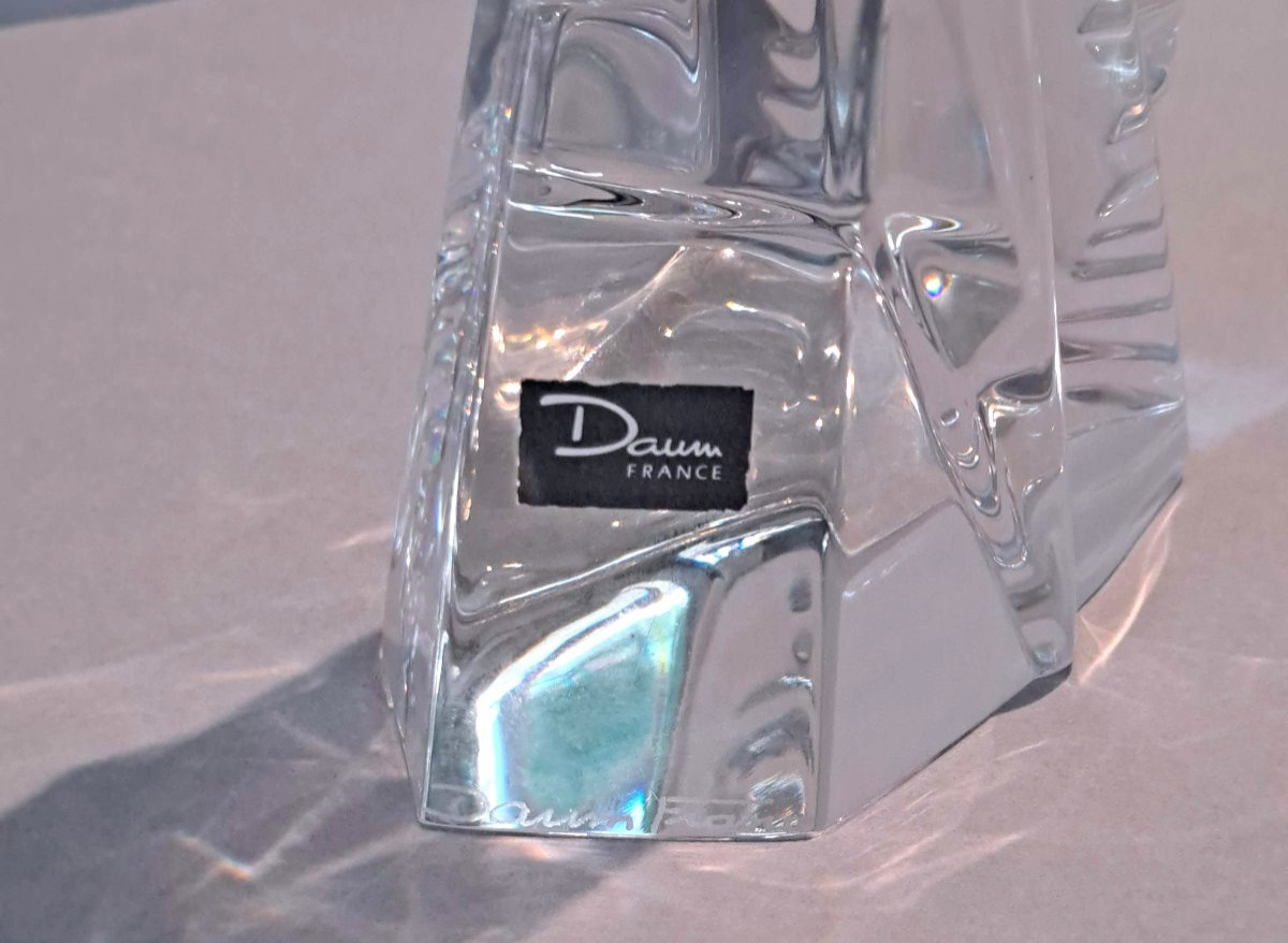 Tête de cheval cristal DAUM-photo-3