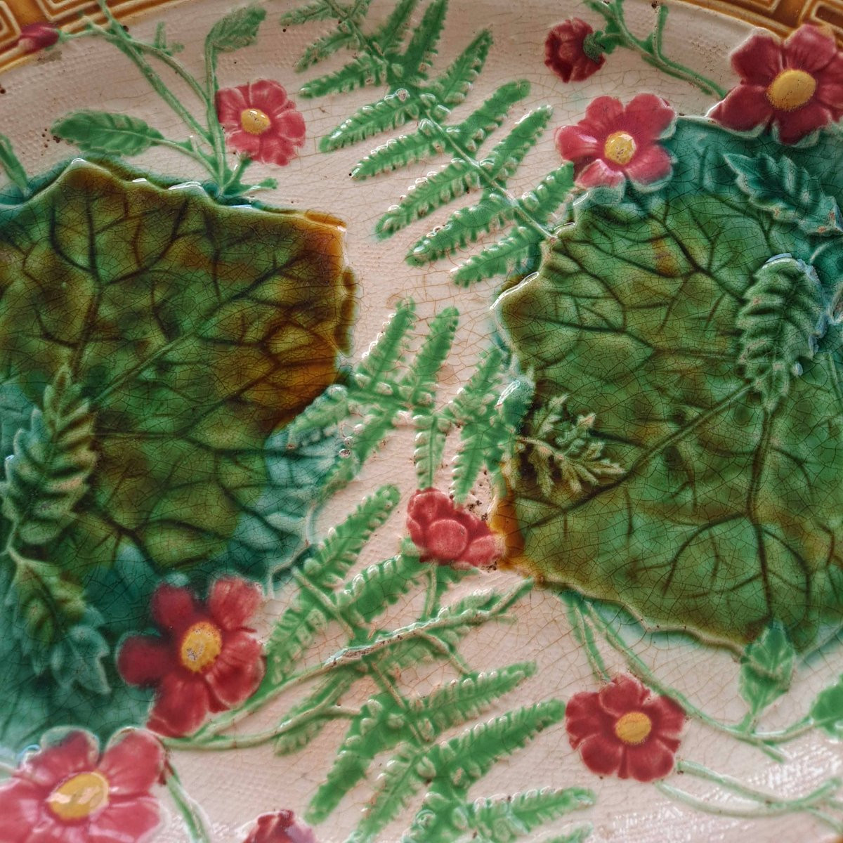 Coupe ovale barbotine Choisy le Roy-photo-2