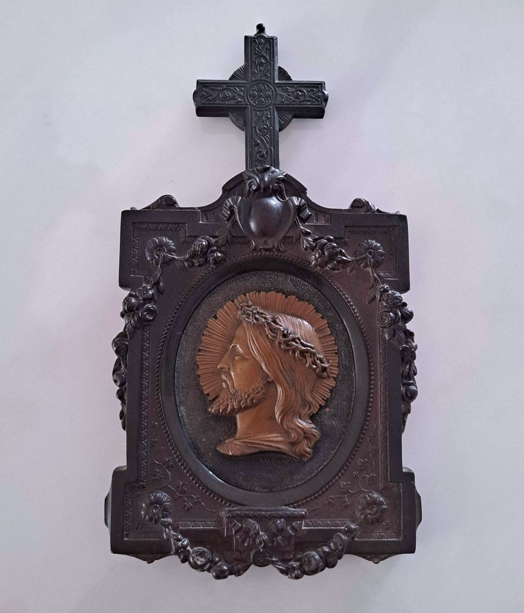 Profile Of Christ Framed By Napoleon III 