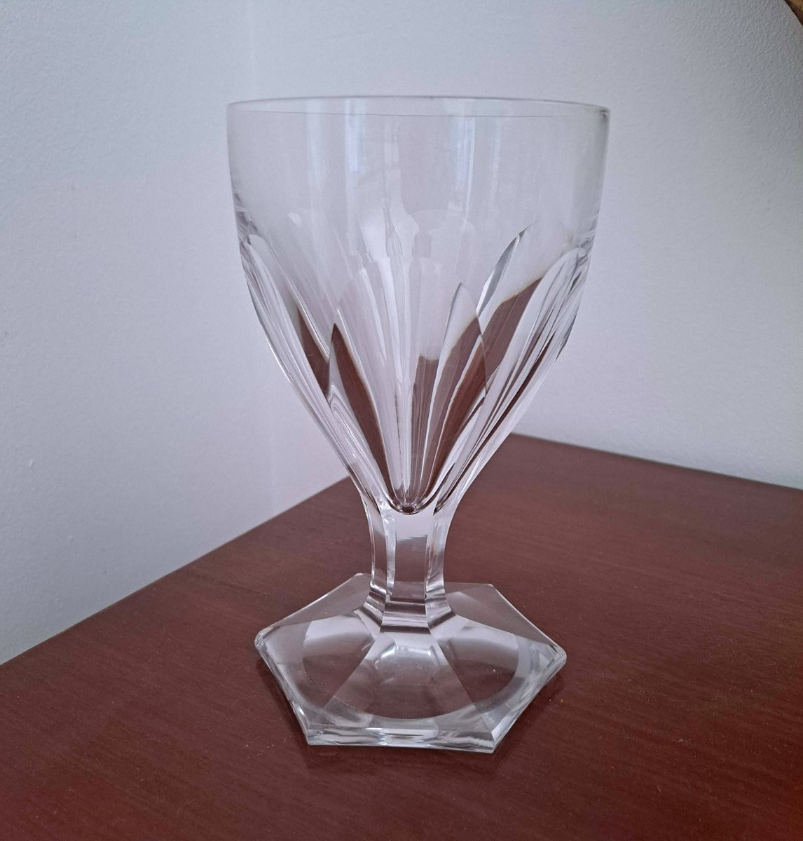 Série de 12 verres à eau en cristal-photo-2