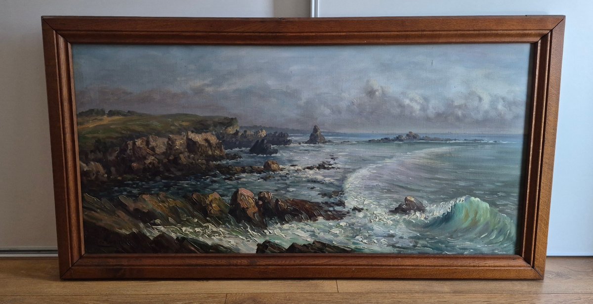 "Côte Vendéenne" par Gabriel AUGIZEAU (1894-1963)
