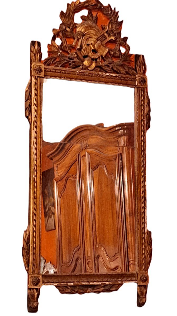 Miroir Epoque Louis XVI-photo-3