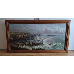 "Côte Vendéenne" par Gabriel AUGIZEAU (1894-1963)