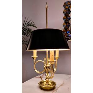 Lampe Bouillotte modèle aux cors de chasse