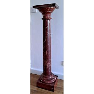 Nineteenth Red Marble Column