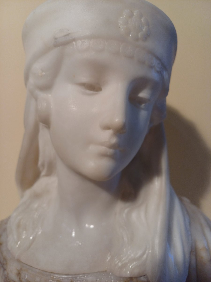 Buste de femme au turban-photo-4