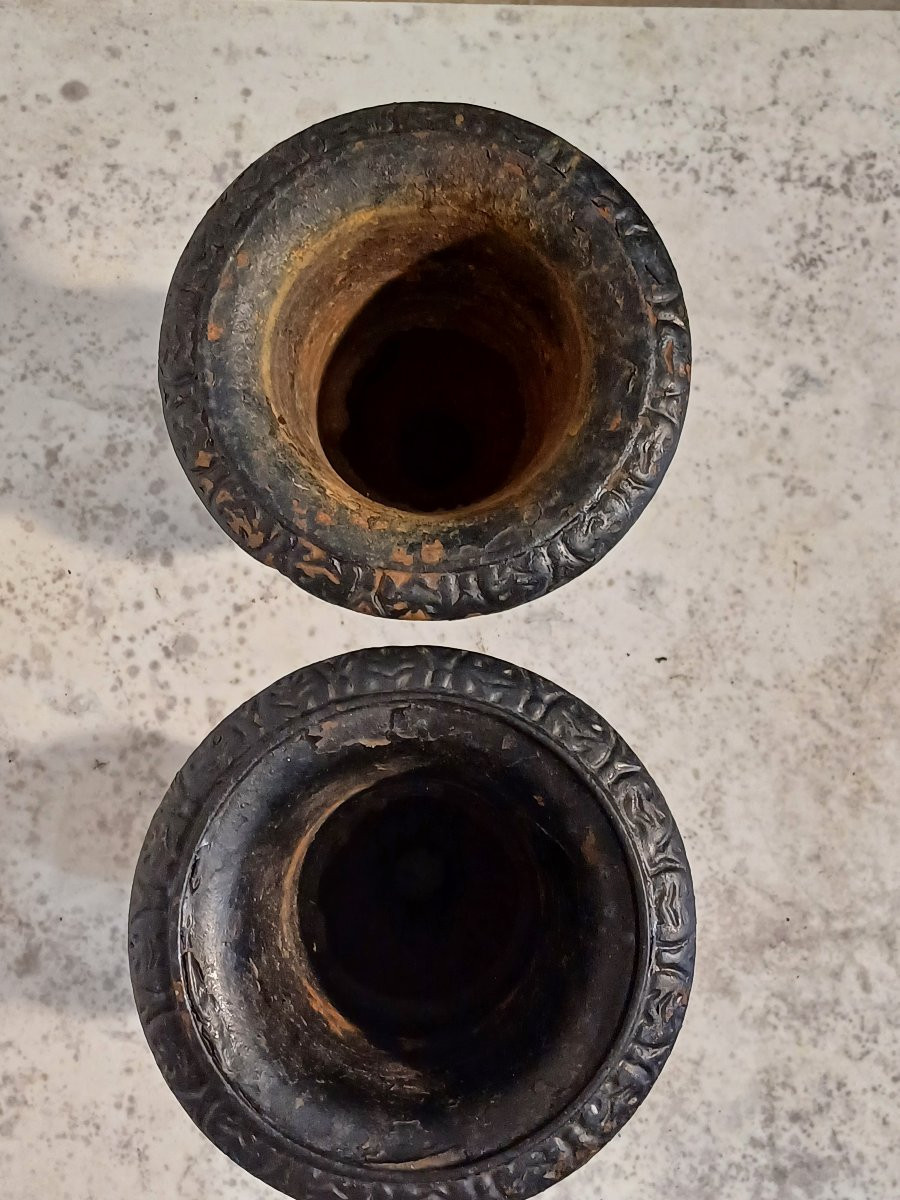 Medici Cast Iron Vases-photo-1