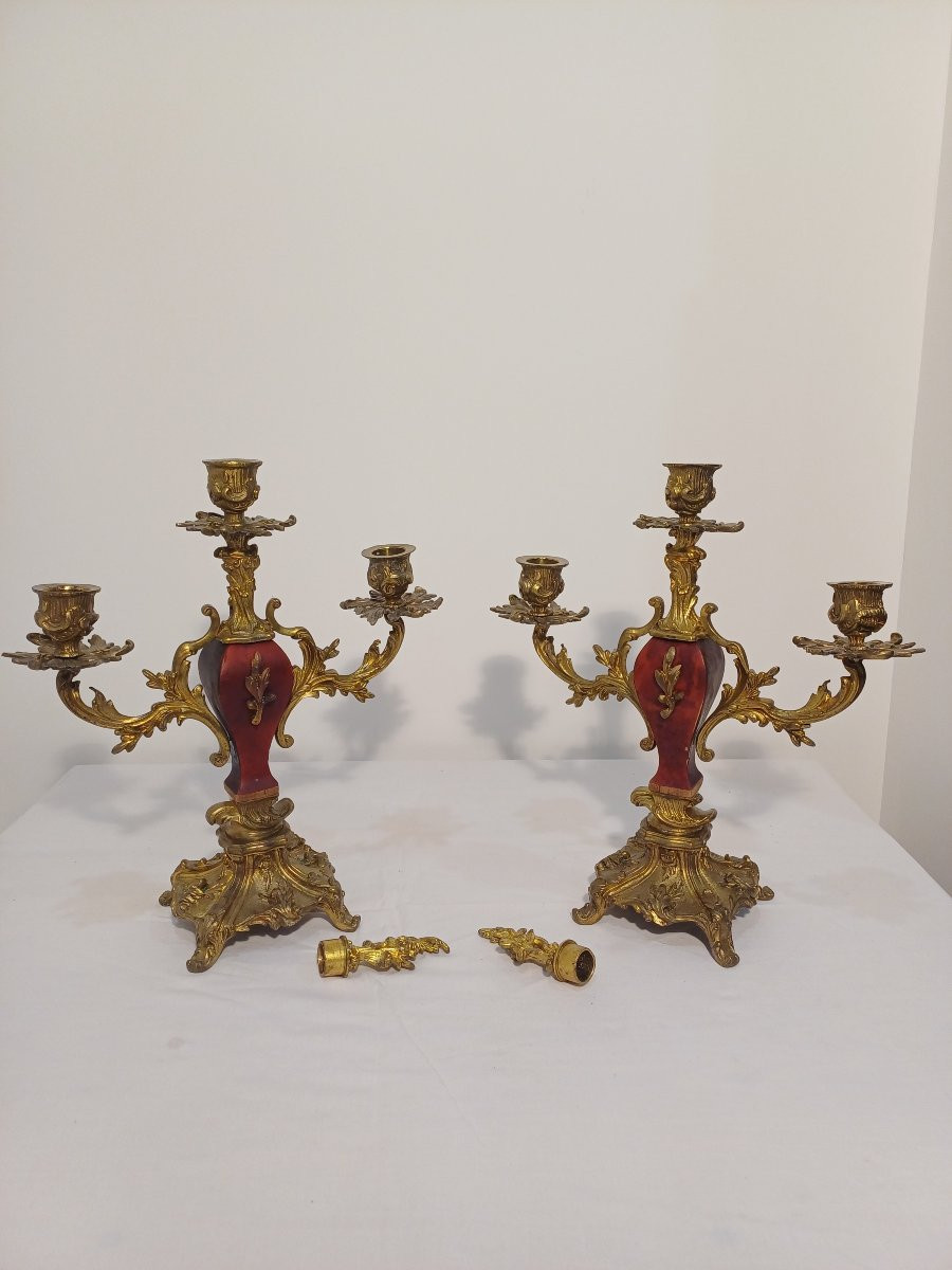 Chandeliers/Candélabres à 3 lumières -photo-2