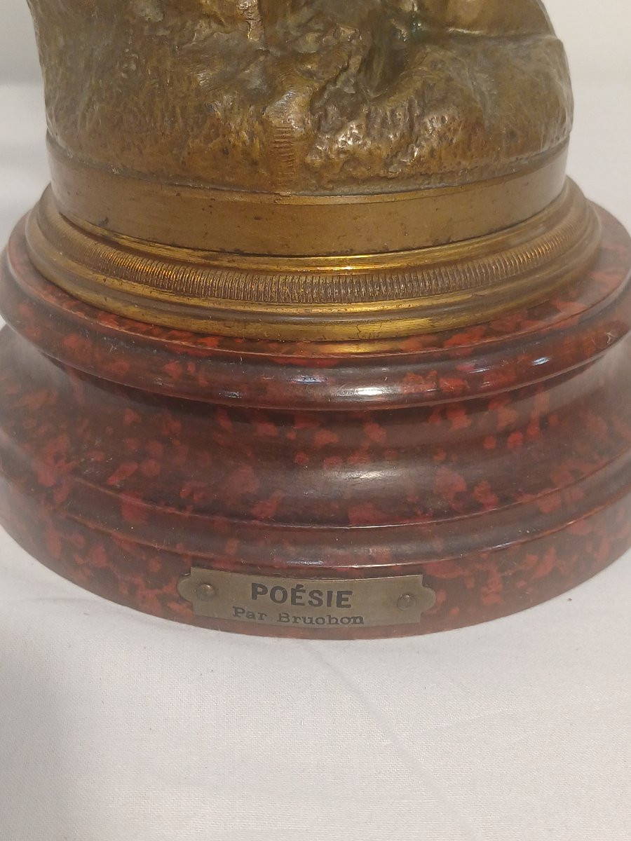 Regulates By Bruchon 'poetry' With 2 Patinas-photo-4