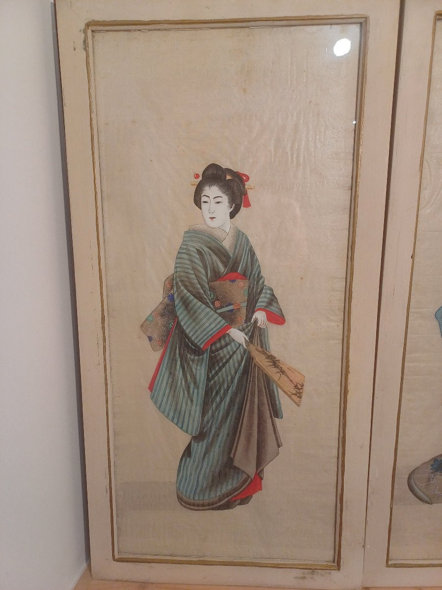Pair Of Prints By Geischa-photo-2