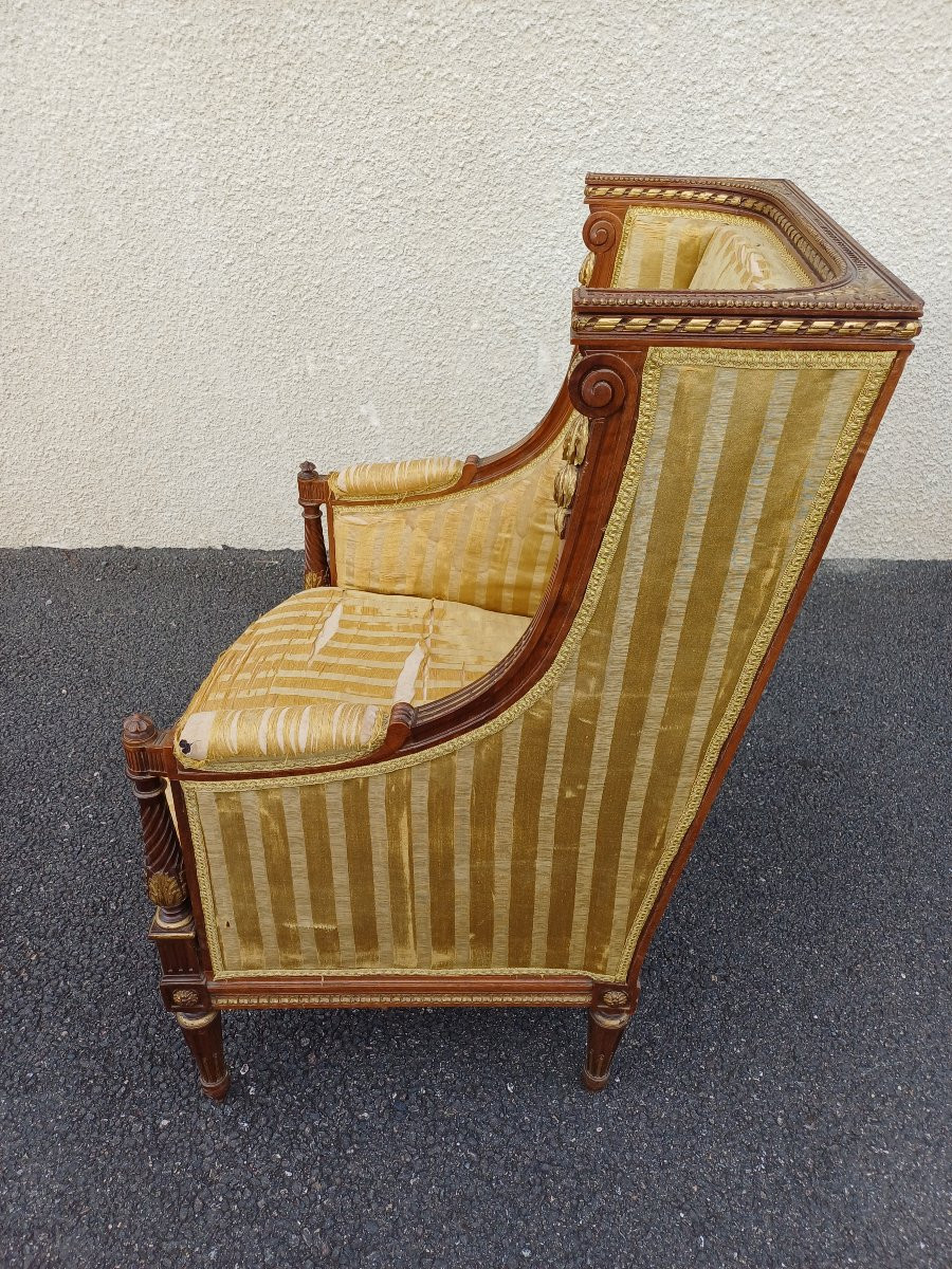 Louis XVI Armchair To Reupholster -photo-3