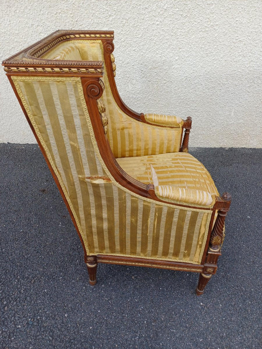Louis XVI Armchair To Reupholster -photo-4