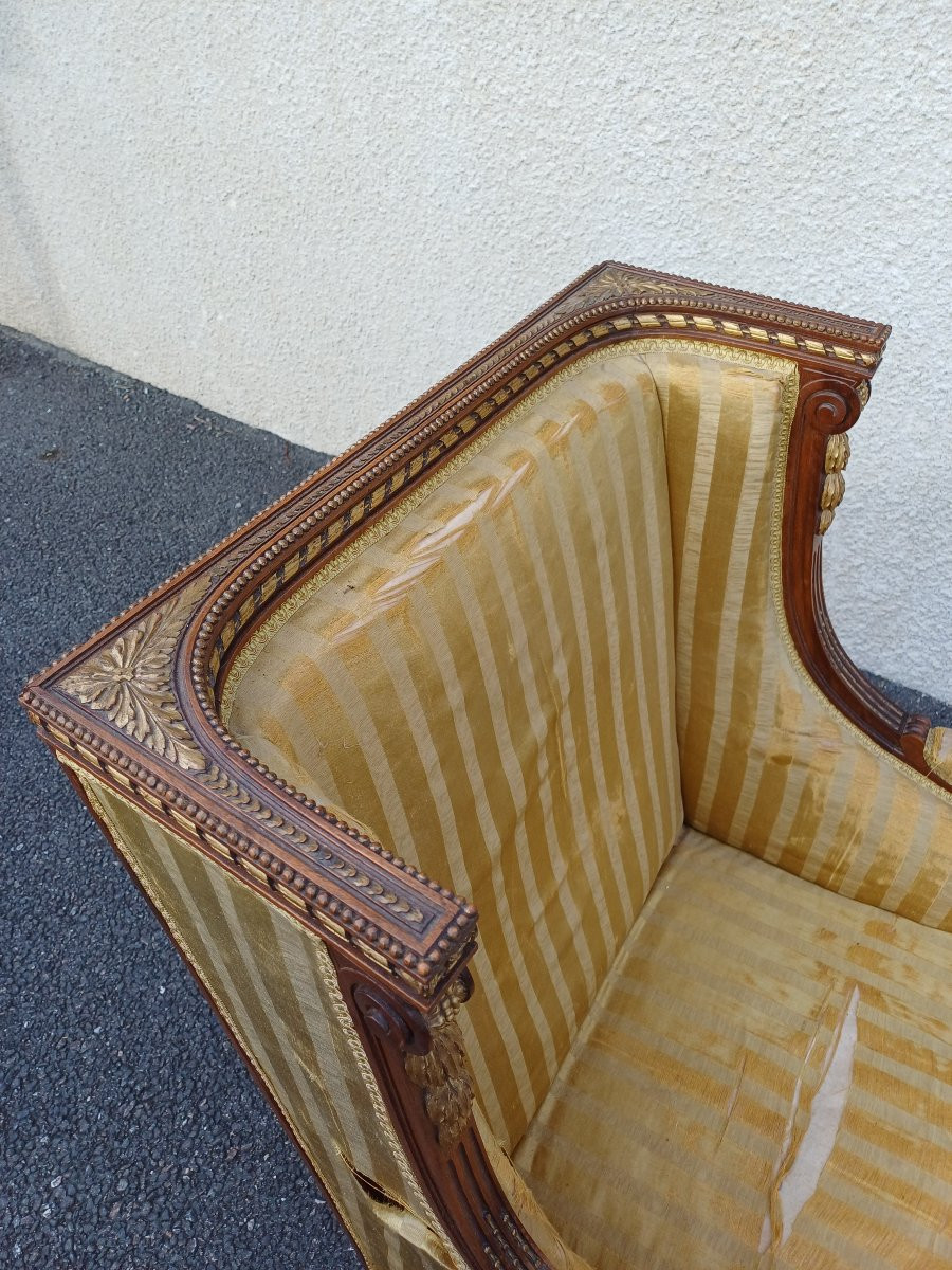Louis XVI Armchair To Reupholster -photo-1