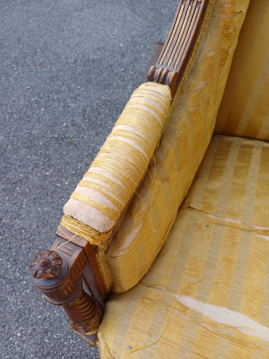 Louis XVI Armchair To Reupholster -photo-3