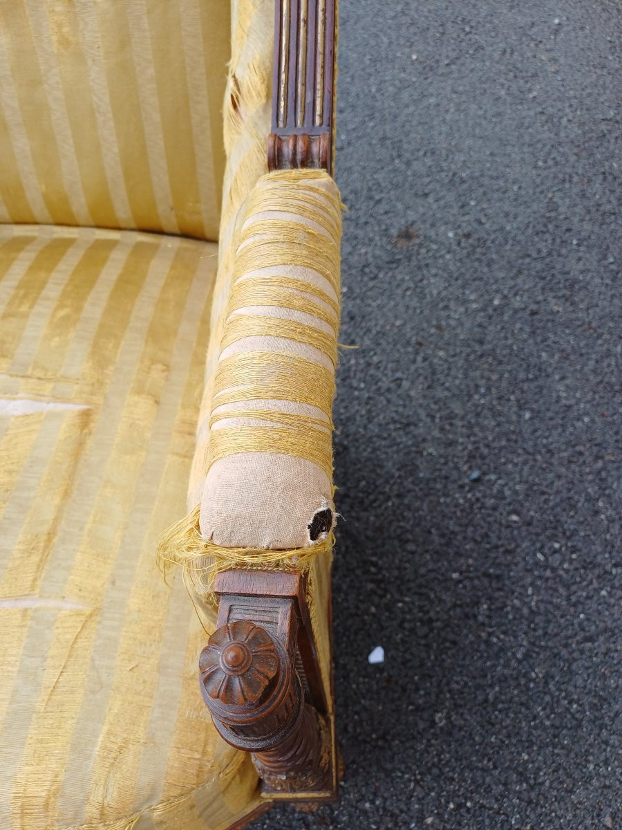 Louis XVI Armchair To Reupholster -photo-4