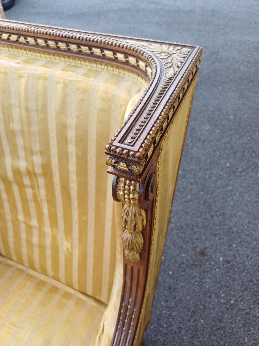 Louis XVI Armchair To Reupholster -photo-5