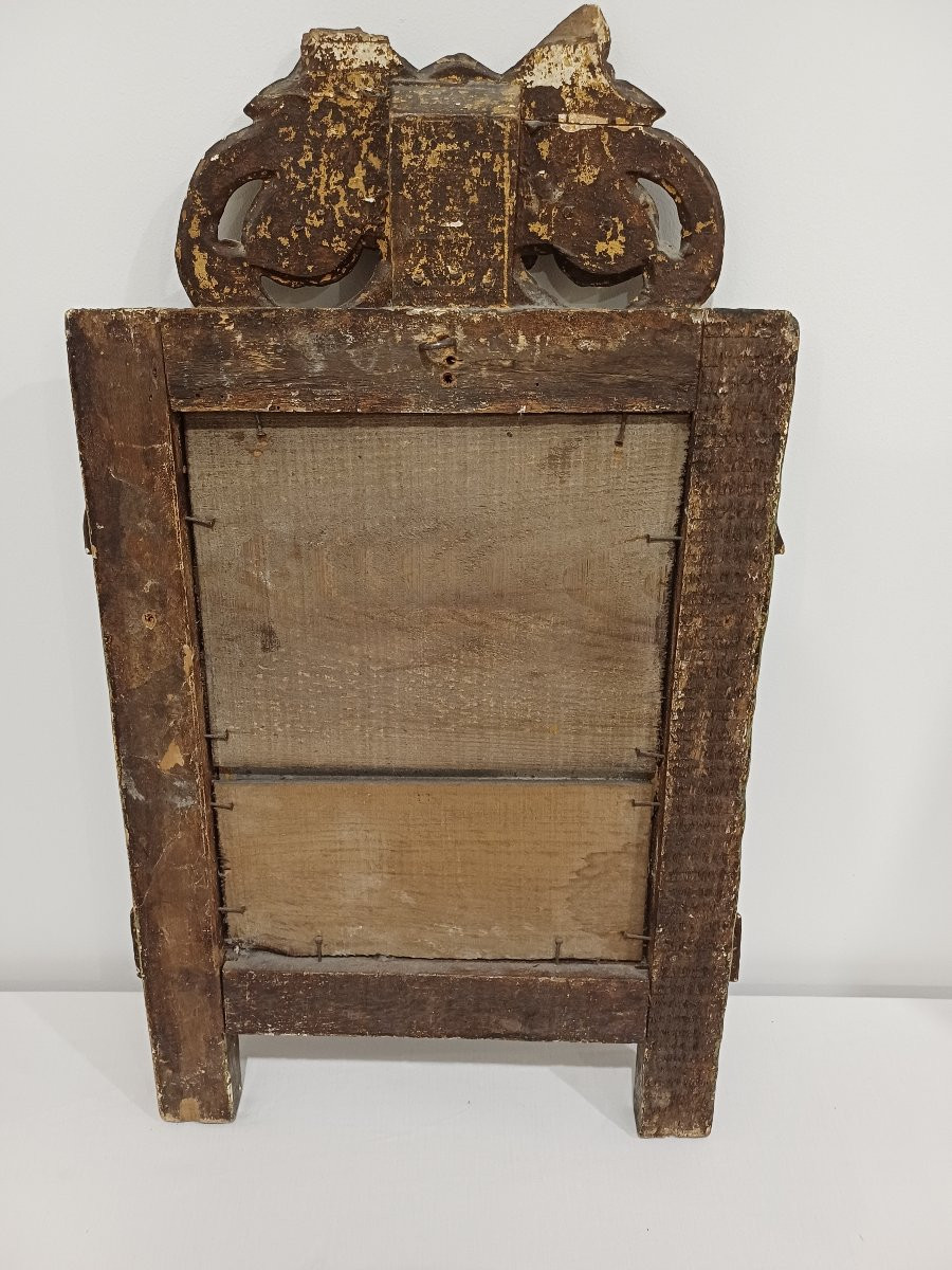 Louis XVI Gilded Mirror, 18th Century-photo-1