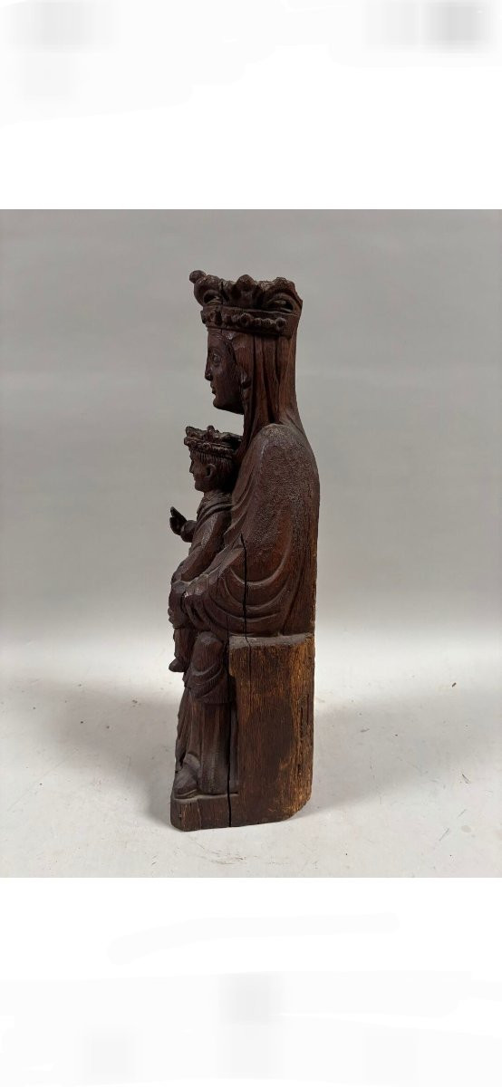 Virgin And Child Crowned On Her Throne -photo-4