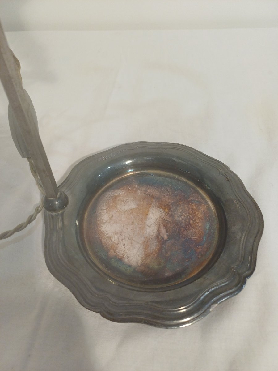 Lampe montée en style bouillotte -photo-2