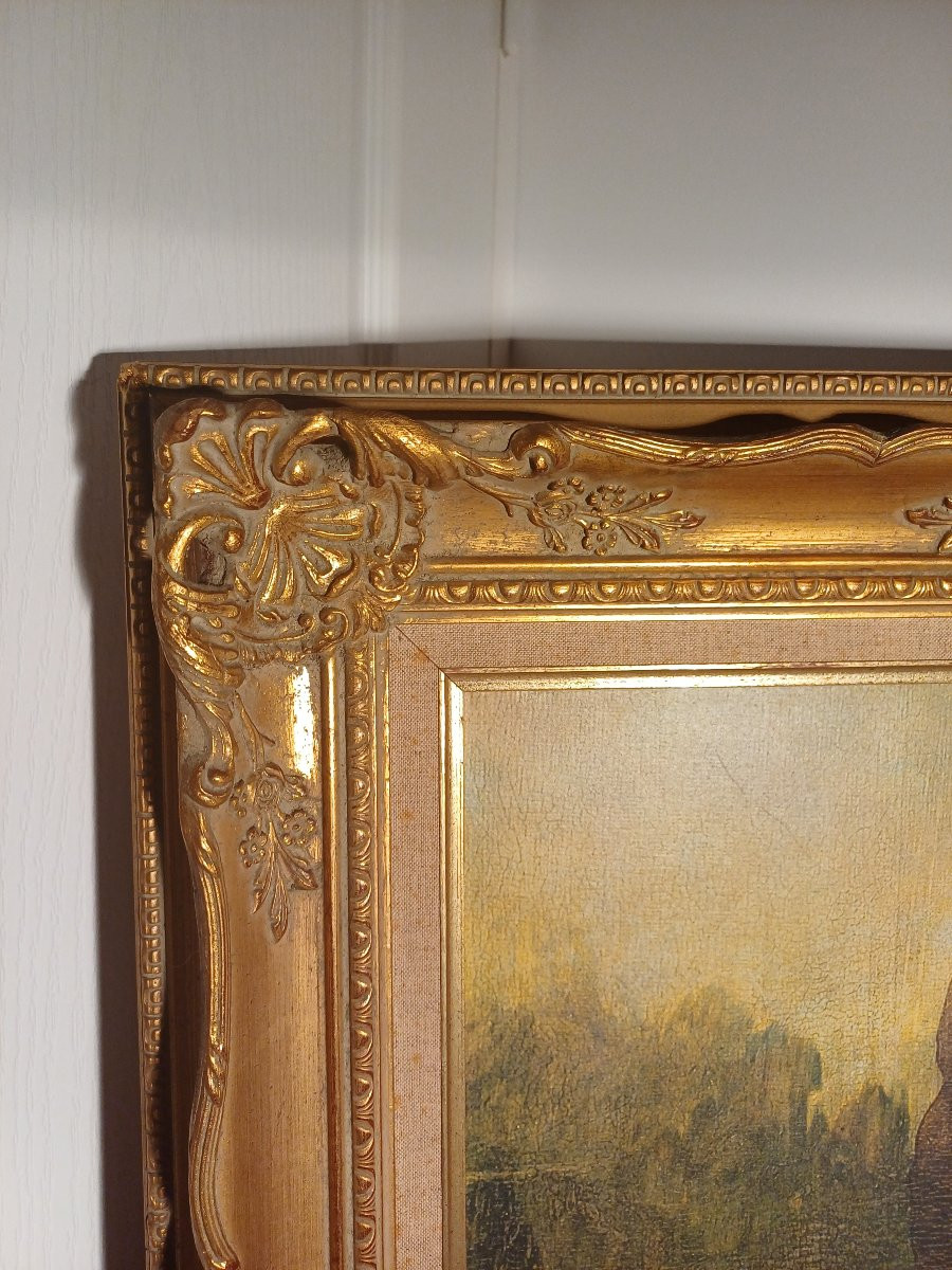 Portrait de la Joconde de Leonard de Vinci -photo-2