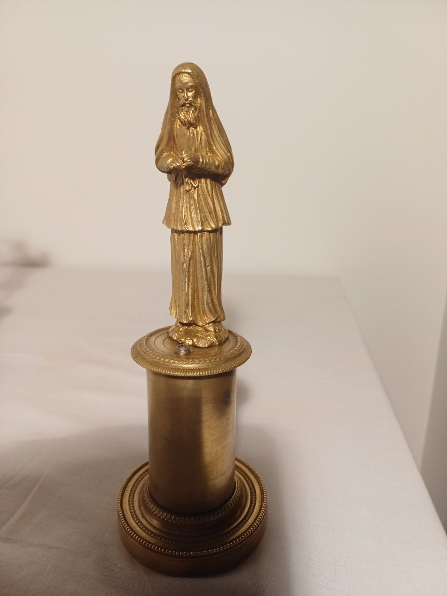 Sculpture des 4 saisons  en Bronze doré -photo-3