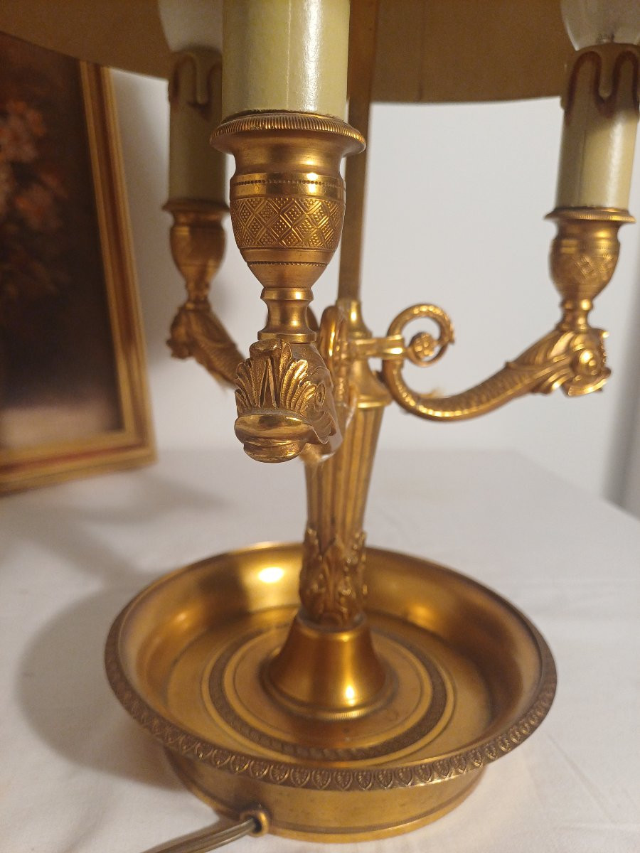 Lampe bouillotte a 3 lumières -photo-2