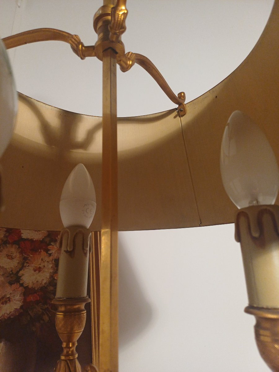 Lampe bouillotte a 3 lumières -photo-4