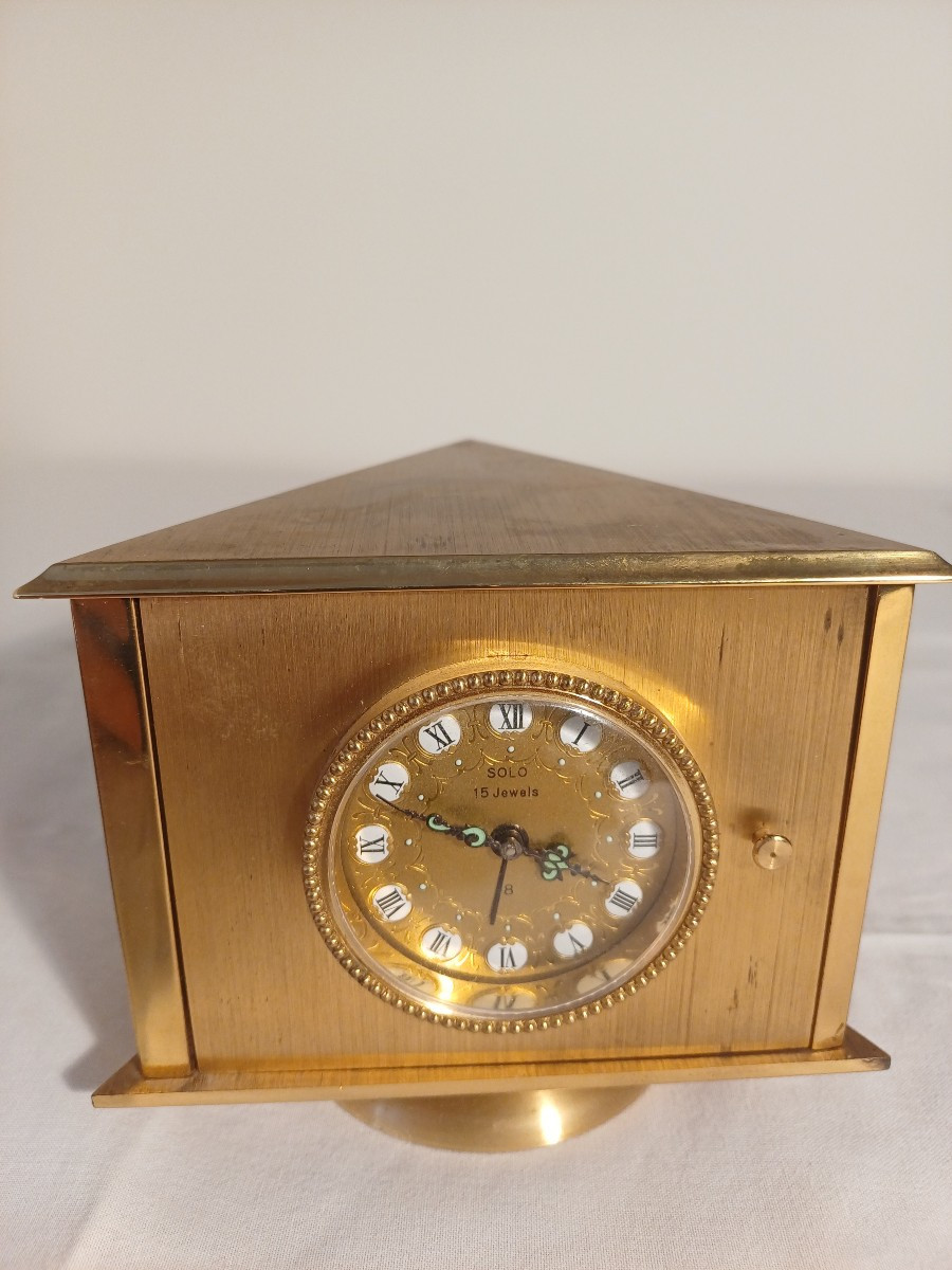 Triangular Clock/alarm Clock With 3 Functions