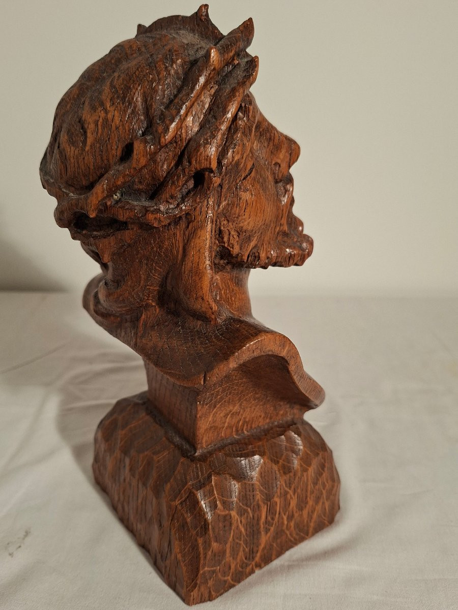 Bust Of Christ With A Crown Of Thorns -photo-4