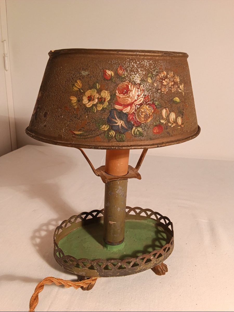 Lampe bouillotte 1 lumière en Tôle Peinte -photo-3
