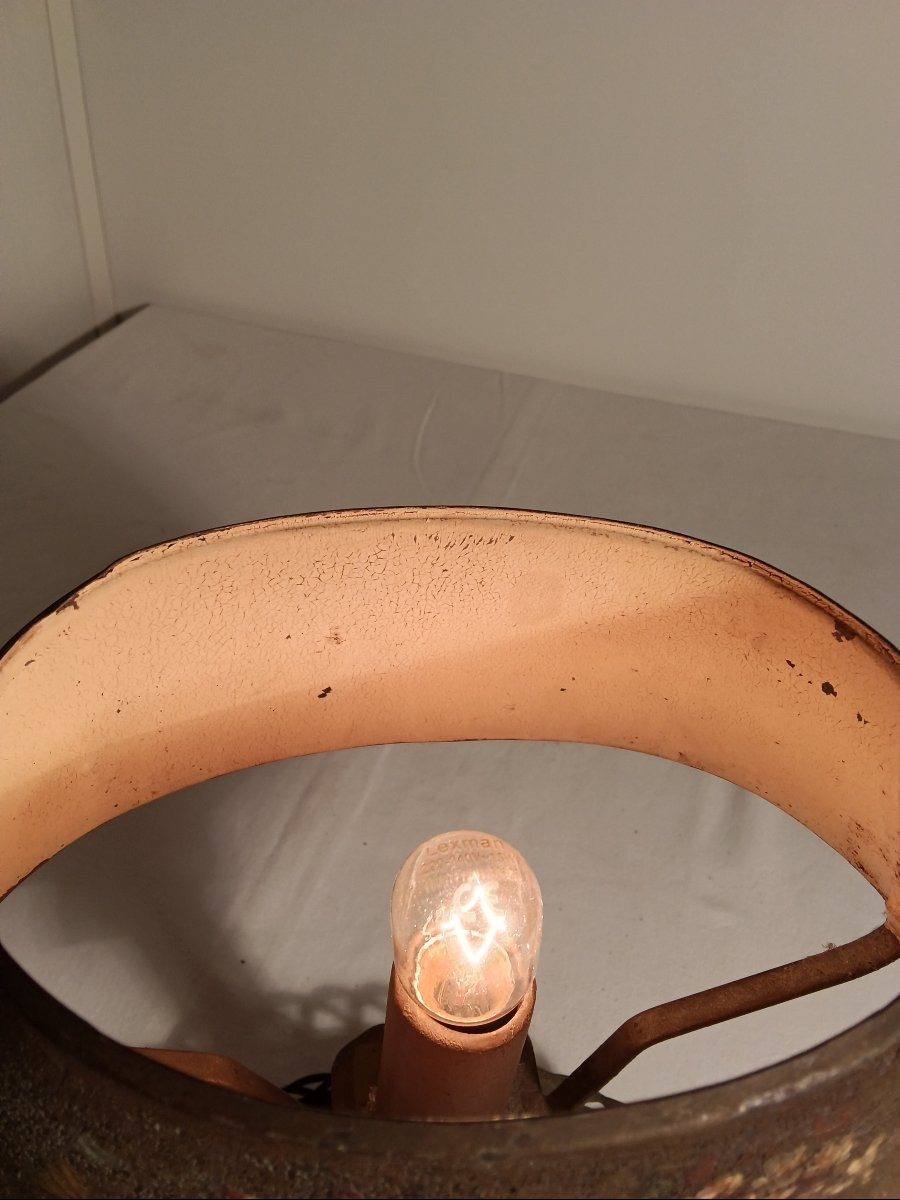 Lampe bouillotte 1 lumière en Tôle Peinte -photo-1