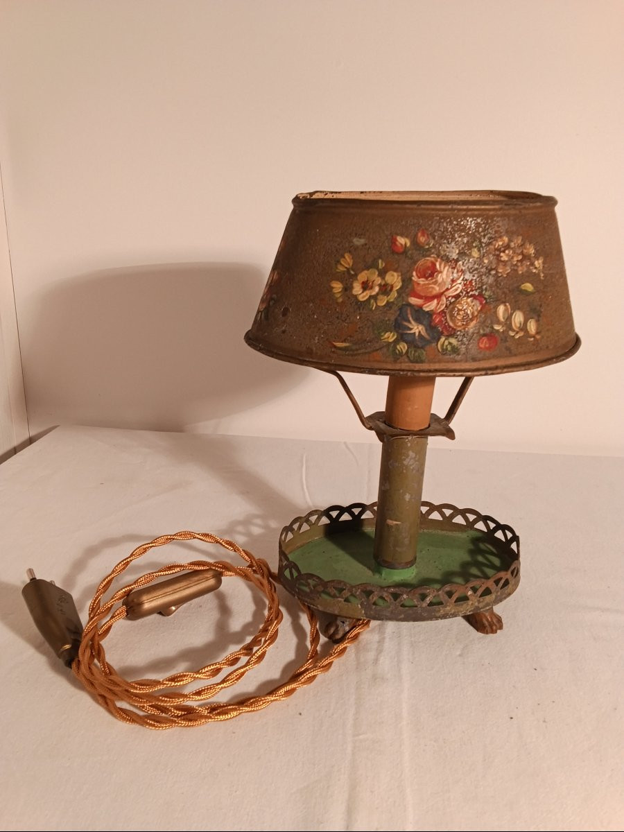 Lampe bouillotte 1 lumière en Tôle Peinte -photo-4