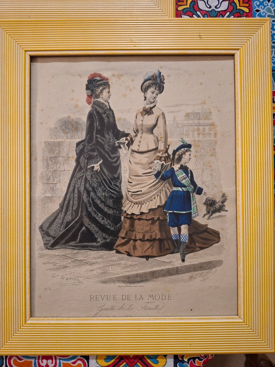 Fashion Lithographs From The 1870s -photo-2