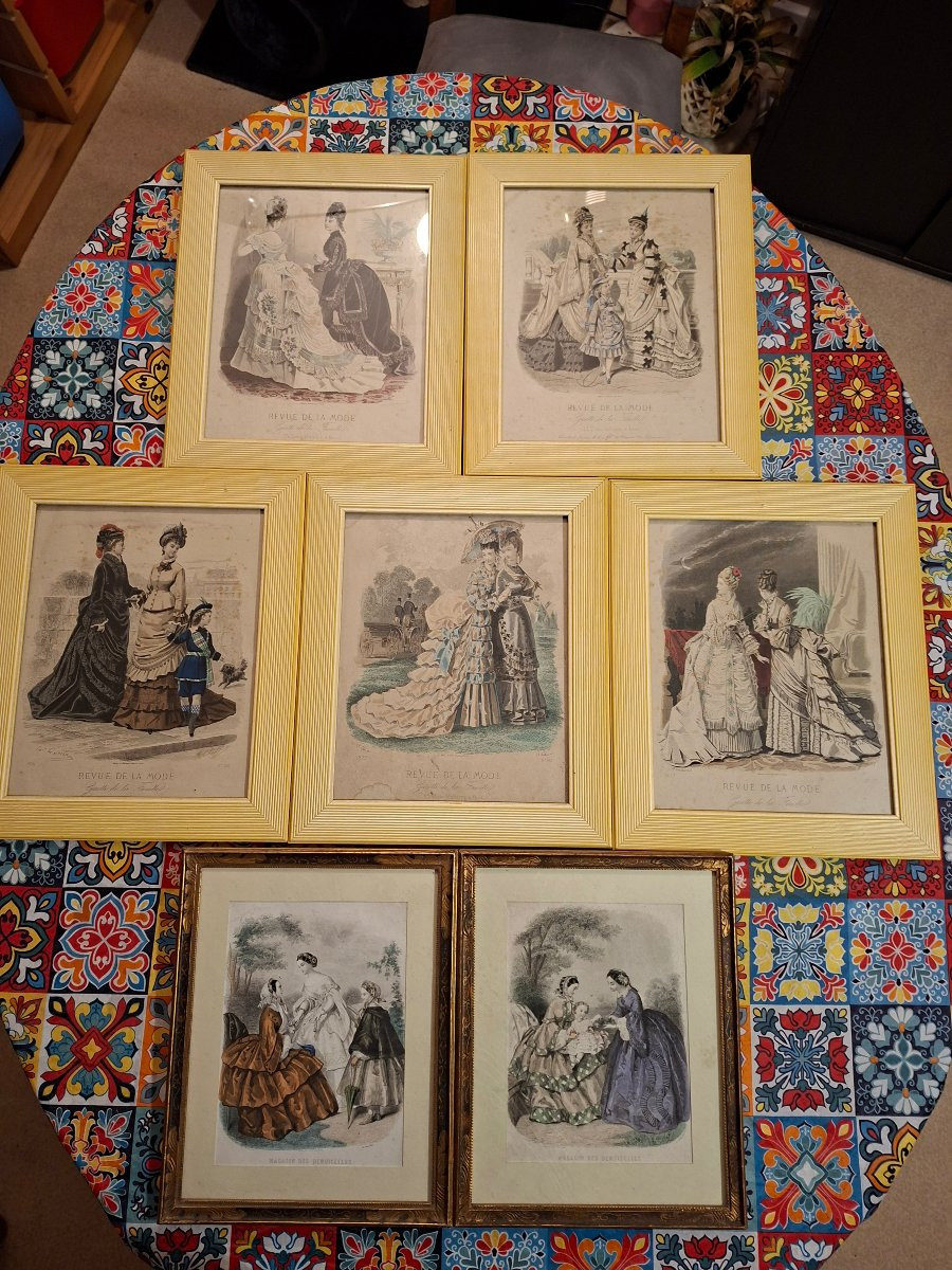 Fashion Lithographs From The 1870s -photo-3