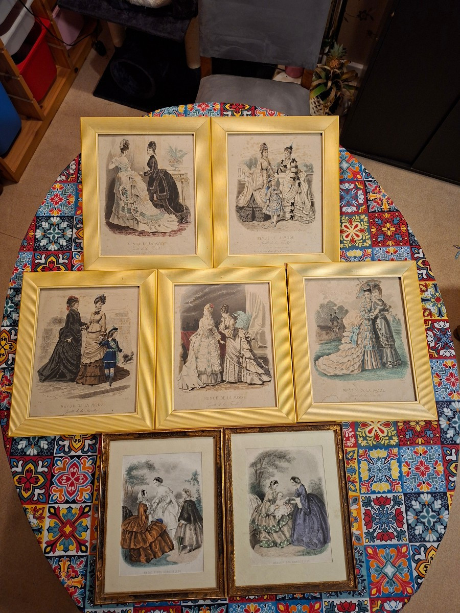 Fashion Lithographs From The 1870s 