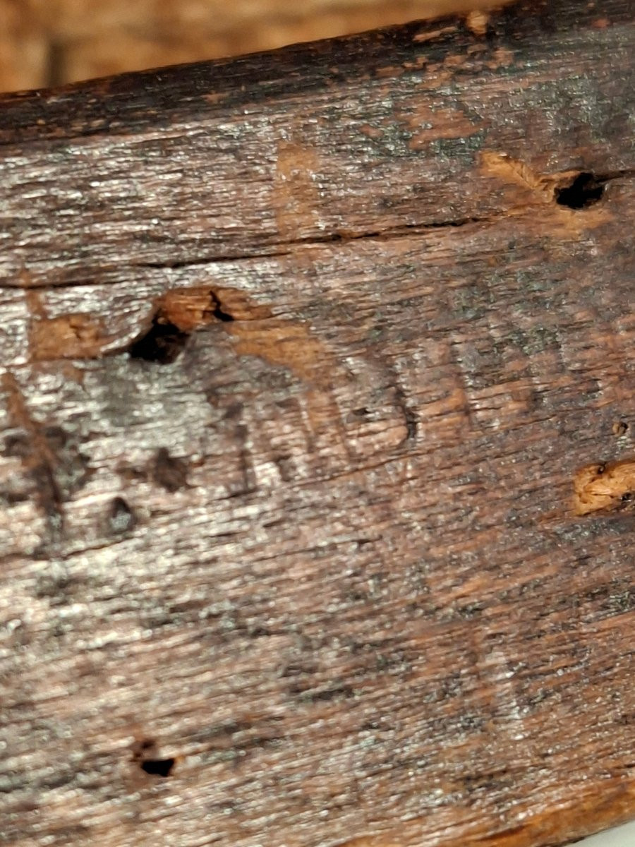 Louis XVI Period Armchair Stamped "mutel"-photo-7