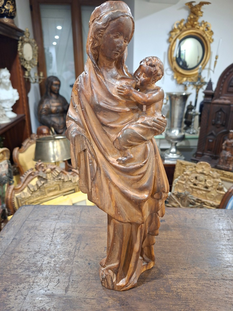 Virgin And The Nursing Child Of Cluny