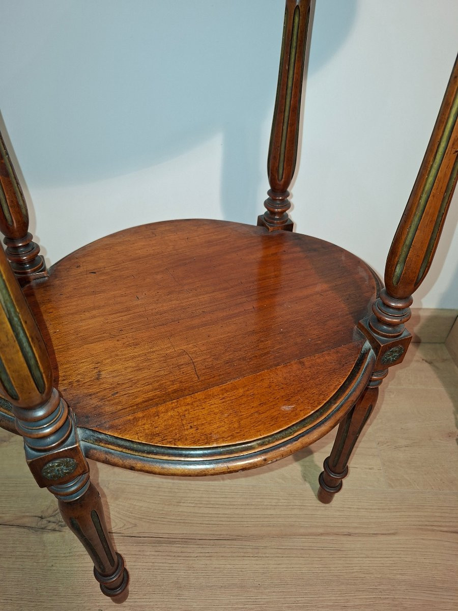 Selette/guéridon/Bout de Canapé en Merisier -photo-2