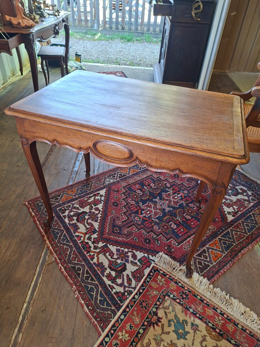 Desk With Cane Armchair-photo-2