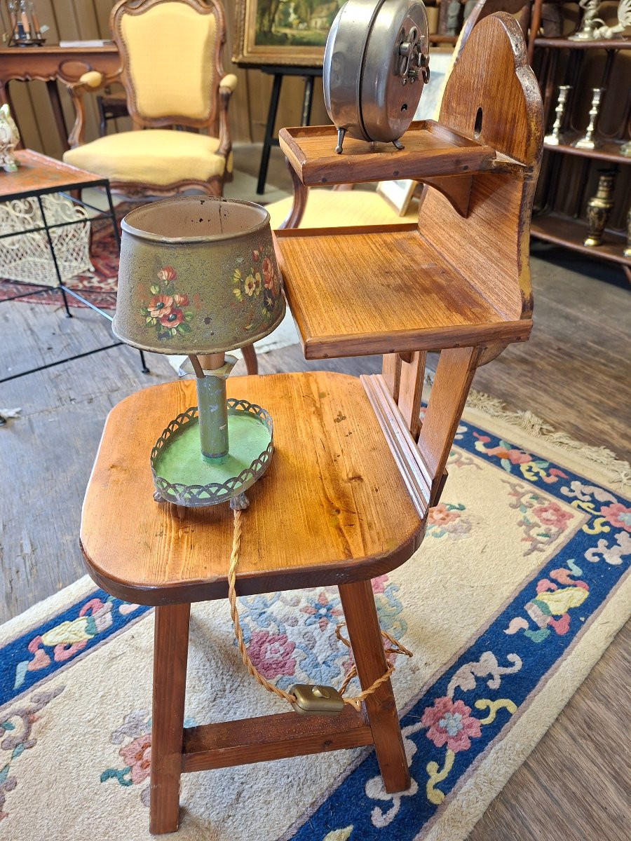 Chevet/modern Table With 2 Shelves-photo-4