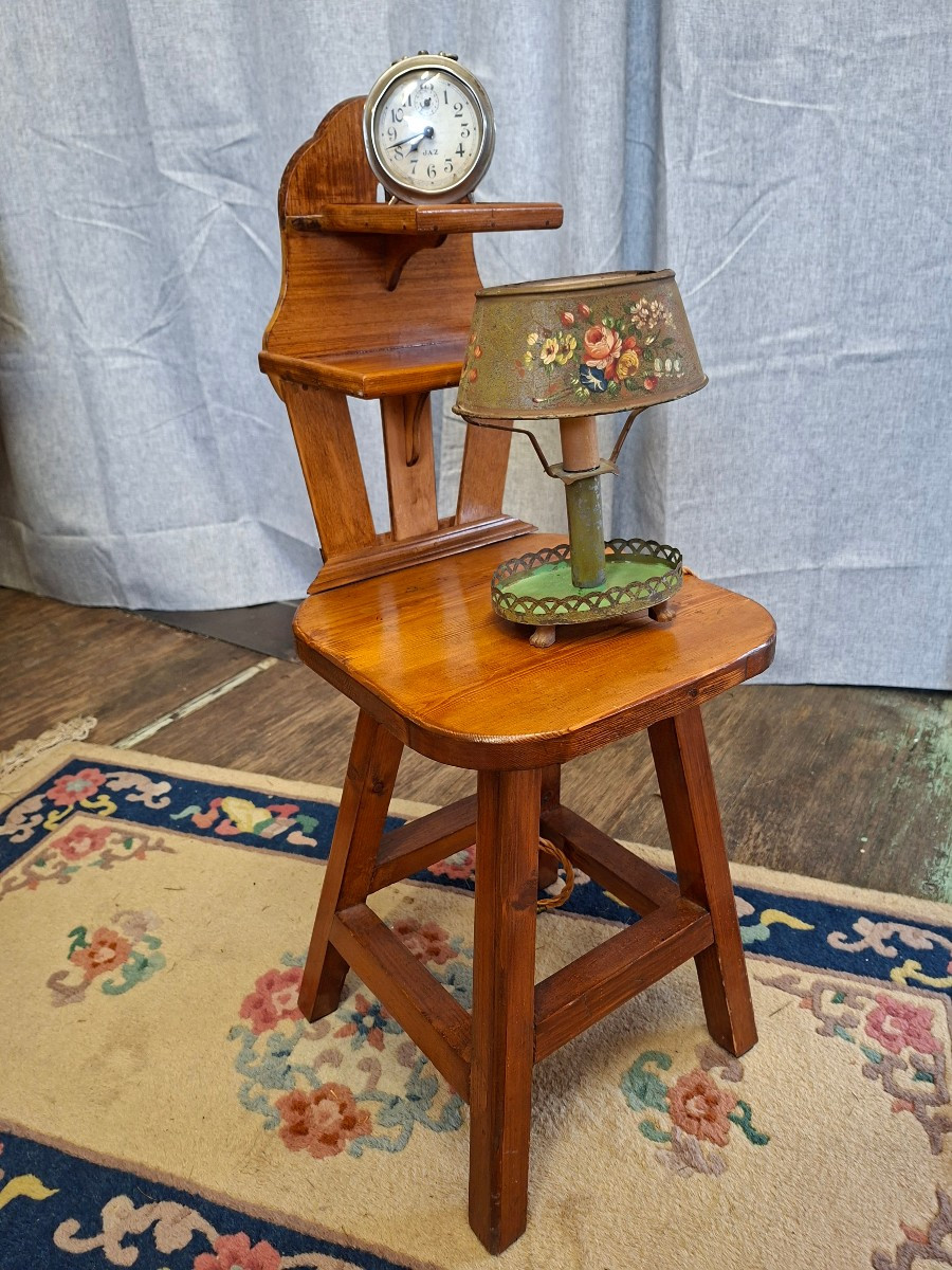 Chevet/modern Table With 2 Shelves