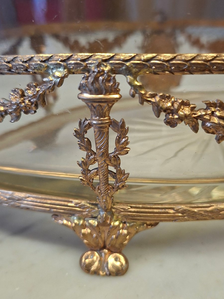 Jardiniere/Centre de Table aux Médaillon Louis XVI et Marie-Antoinette -photo-4