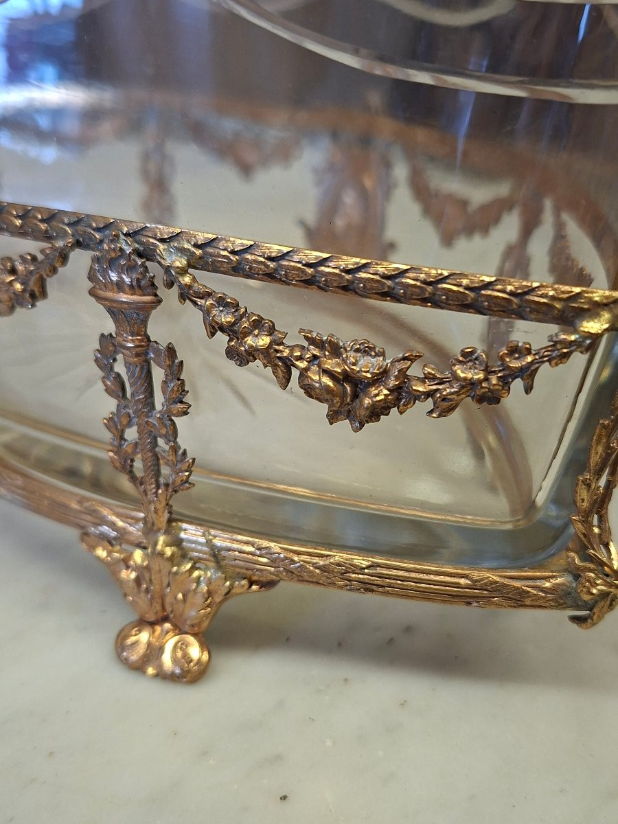 Jardiniere/Centre de Table aux Médaillon Louis XVI et Marie-Antoinette -photo-1