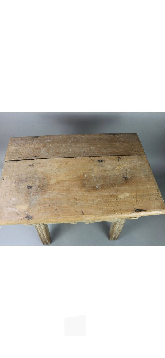 Rustic Bedside In Natural Wood-photo-3