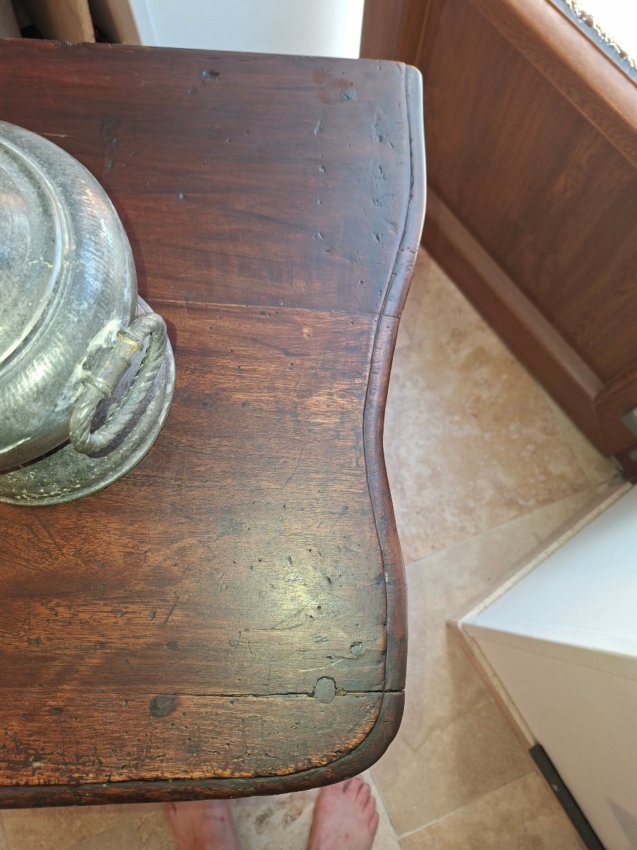 Commode Louis XV en bois Naturel 18 ieme-photo-4