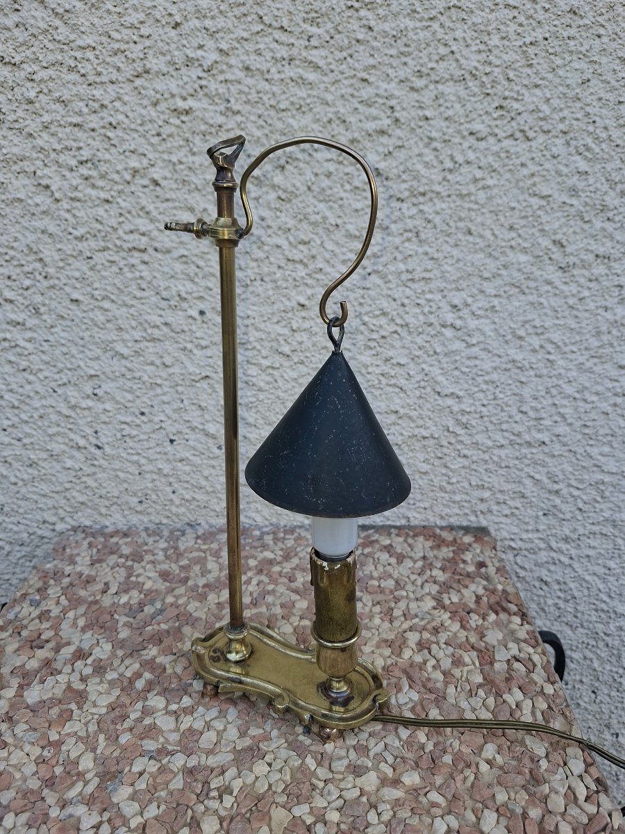 Lampe bouillotte a 1 feux -photo-2