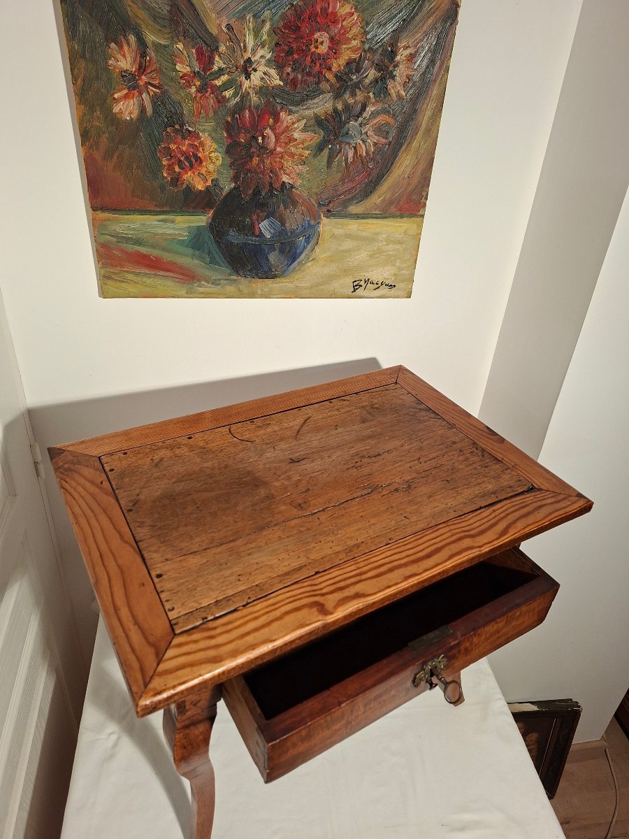 Table basse en Bois de Fruitier...-photo-2