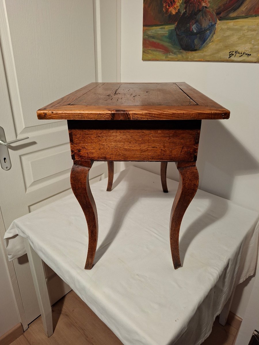 Table basse en Bois de Fruitier...-photo-1