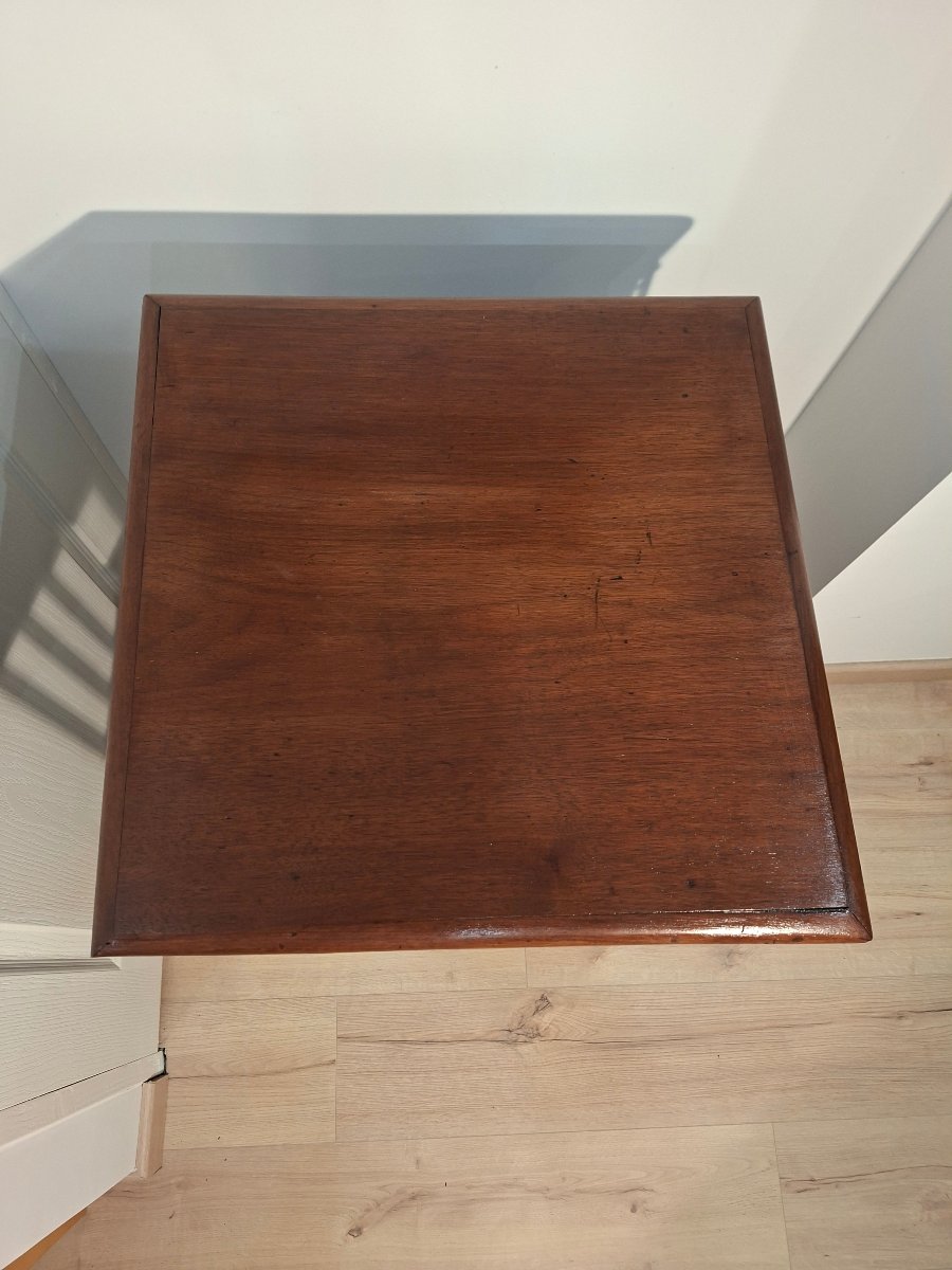 Victorian-era English Mahogany Revolving Bookcase -photo-4